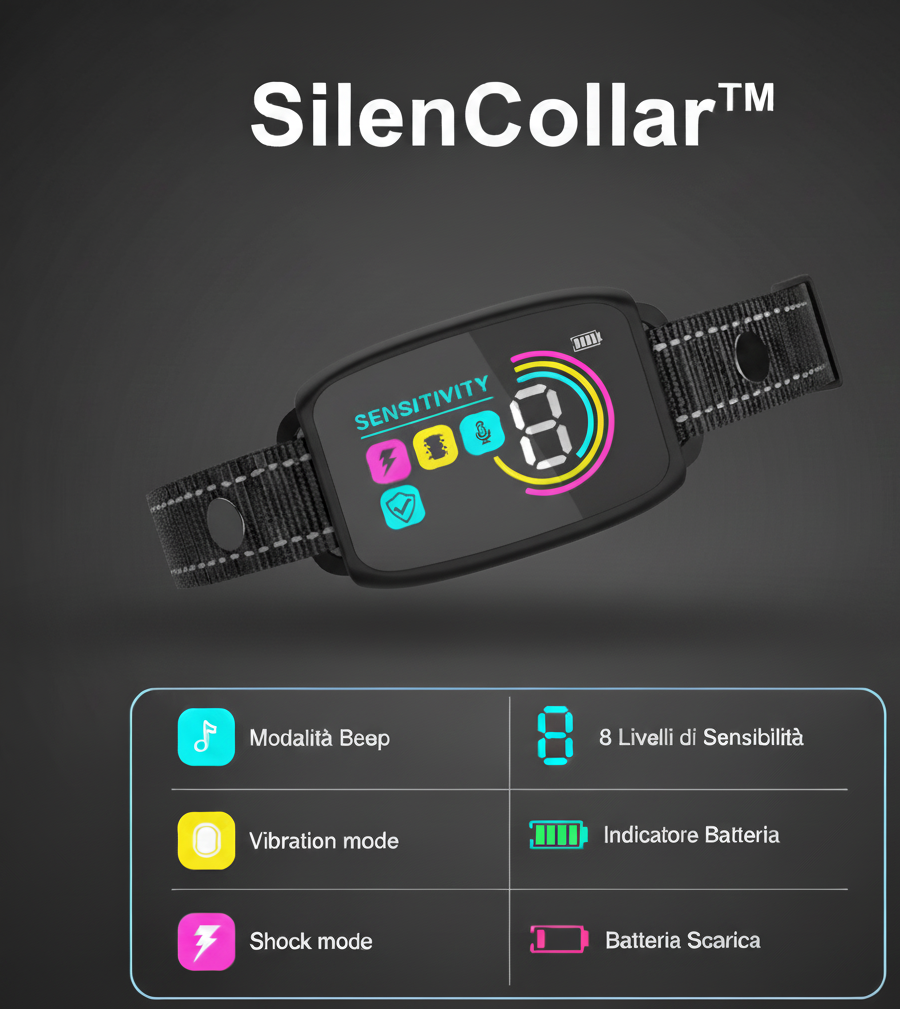 SilenCollar™ – Sicheres Anti-Bell-Halsband für Hunde